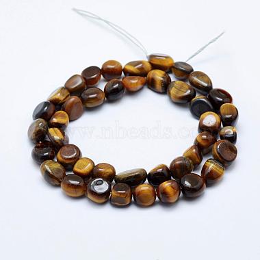Natural Tiger Eye Beads Strands(G-K203-28A)-2