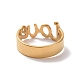 Ion Plating(IP) 201 Stainless Steel Word Love Finger Ring(RJEW-J051-44G)-3
