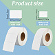 2 Rolls 2 Styles Rectangle Paper Thermal Printable Label Stickers(STIC-BC0001-06)-2