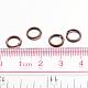 Open Jump Rings Brass Jump Rings(JRC8MM-R)-3