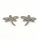 Dragonfly 201 Stainless Steel Charms(STAS-R071-21)-1