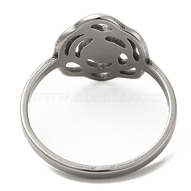 Non-Tarnish 201 Stainless Steel Finger Rings(RJEW-G278-20P)-2