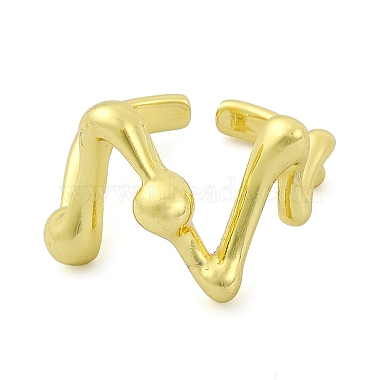 Brass Open Cuff Rings(RJEW-B051-21G)-2