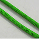 Cordons fil de nylon tressé rond de fabrication de noeuds chinois de macrame rattail(NWIR-O001-A-11)-2