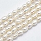 Natural Cultured Freshwater Pearl Beads Strands(PEAR-F007-83)-1