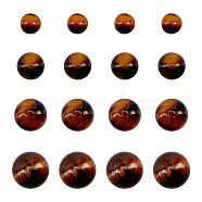 Natural Tiger Eye Cabochons, Half Round/Dome, 6mm/8mm/10mm/12mm, 40pcs/box(G-GA0001-12B)