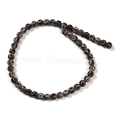 Tibetan Style dZi Beads(G-K166-02-8mm-L3-01)-3