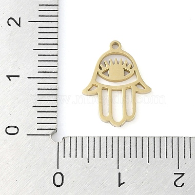 placage ionique (ip) 304 pendentifs en acier inoxydable(STAS-P366-67G)-3