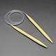 Rubber Wire Bamboo Circular Knitting Needles(TOOL-R056-2.5mm-01)-1