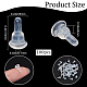 Clear Silicone Full-covered Ear Nuts(FIND-SP0001-18D)-2