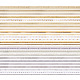 5 Sets 5 Styles Polyester Printed Satin Ribbon & Grosgrain Ribbons Sets(OCOR-TA0001-40)-2