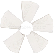 100 Sheets Rectangle Quantitative Filter Paper, Laboratory Filter Paper, Funnel Filter Paper, White, 75x28mm(FIND-WH0110-847)