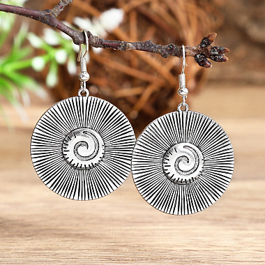 Zinc Alloy Dangle Earrings(FS-WG945BB-01)-1