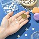 20Pcs Natural Shell Flat Round with Engraved Cherry Charms(SHEL-CJ0001-36)-4
