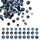 Arricraft 60pcs 3 styles ensembles de perles d'agate craquelées au feu teintes naturelles(G-AR0005-16A)-1