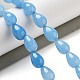 Natural Aquamarine Dyed Beads Strands(G-B106-A10-02)-2