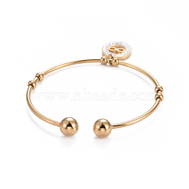 304 Stainless Steel Charm Bangles(BJEW-L664-005G)-4