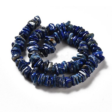 Natural Lapis Lazuli Beads Strands(G-B026-04)-2
