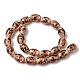 Handgemachte gold sand Glasperlen(LA-CBAC6A6-01F)-2
