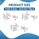 30Pcs 3 Styles 925 Sterling Silver Spacer Beads(STER-PH0002-51)-2