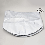Oxford Cloth Plant Cover, Overwinter Protective Cover for Plants, Rectangle, Gray, 700x535x8mm(DIY-WH0671-458B)