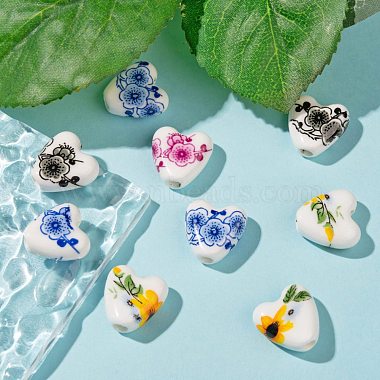 20Pcs 4 Color Handmade Porcelain Ceramic Beads(DIY-FS0002-43)-5