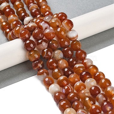 Natural Agate Beads Strands(G-M437-B01-01J)-2