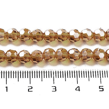 plaquent verre transparent perles brins(EGLA-A035-T6mm-A04)-4