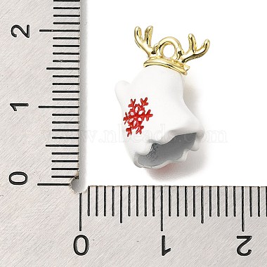 Christmas Theme Alloy Enamel Pendants(ENAM-B025-01F-03G)-3