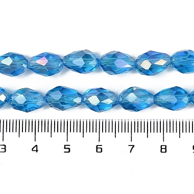 Transparent Electroplate Glass Beads Strands(EGLA-N013-T4mm-B17)-4