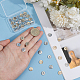 40Pcs 2 Colors Alloy Buttons(DIY-CY0004-02)-3