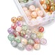 176Pcs 8 Colors Baking Painted Crackle Glass Bead(DGLA-YW0001-14)-2