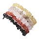 12 Constellation Natural Mixed Gemstone Chip Beaded Stretch Bracelets Sets for Women Men(BJEW-JB10264-06)-2