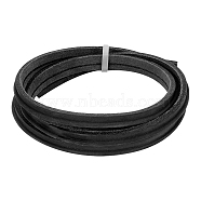 Leather Shoes Straight Edge Strip Cord, Gray, 13x7.5mm(DIY-WH0542-48B)