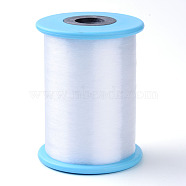 Fishing Thread Nylon Wire, White, 0.8mm, about 218.72 yards(200m)/roll(NWIR-R038-0.8mm-02)