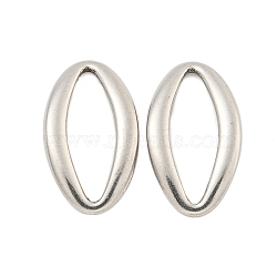 Non-Tarnish 304 Stainless Steel Linking Rings, Horse Eye, Stainless Steel Color, 27x15x2mm, Inner Diameter: 21.5x7mm(STAS-A095-03A-P)