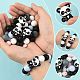 40pcs 10&nbsp;styles de perles de silicone(SIL-FS0001-27A)-3