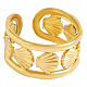 304 Stainless Steel Cuff Open Rings(MJ7510-2)-3