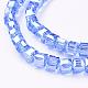 Electroplate Glass Beads Strands(EGLA-R030-4x4mm-M)-2
