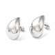 Rack Plating Brass Teardrop Stud Earrings(EJWE-Q766-03P)-1