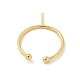 Brass Open Cuff Ring Settings(KK-G518-04G-03)-3