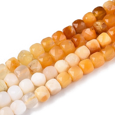 Gradient Color Natural Topaz Jade Beads Strands(G-N342-136)-4