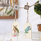 Laser Cut Wooden Big Pendants(WOOD-OC0001-62)-6
