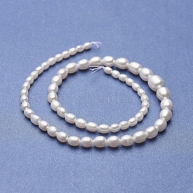 Natural Cultured Freshwater Pearl Graduated Beads Strands(PEAR-P060-05A-01)-2