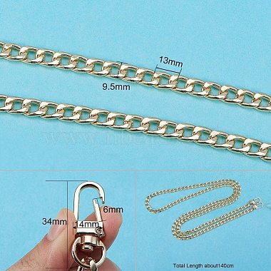 Bag Strap Chains(IFIN-PH0024-03G-9x140)-2