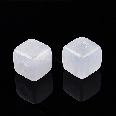 Opaque Acrylic with Glitter Powder Beads(X-SACR-G024-01)-3