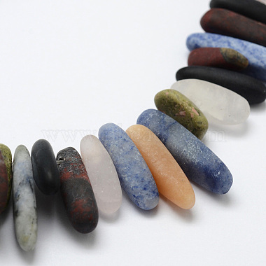 Natural & Synthetic Mixed Gemstone Bead Strands(X-G-P211)-3