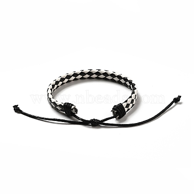PU Imitation Leather Braided Cord Bracelets for Women(BJEW-M290-01J)-2