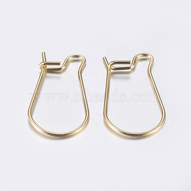 304 Stainless Steel Hoop Earrings(X-STAS-L198-15B-G)-2