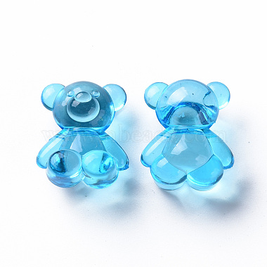Perles en acrylique transparente(X-MACR-S373-54B)-3